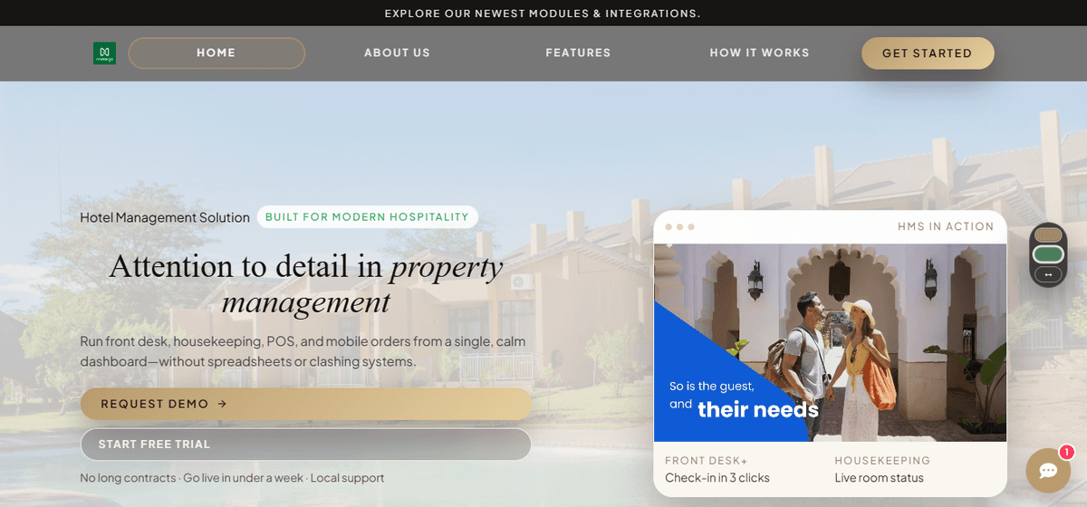 Nnatego - Hospitality Management System